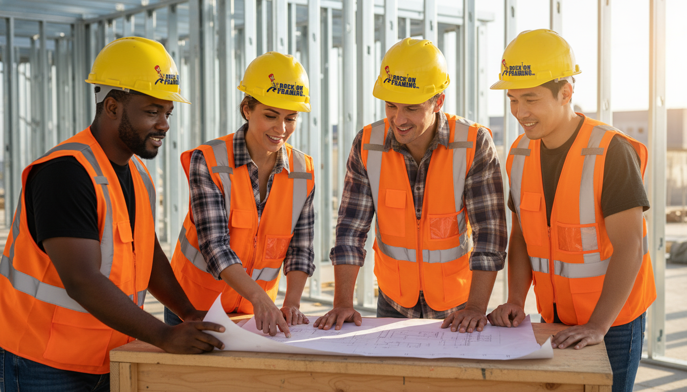 Rock On Framing leadership team